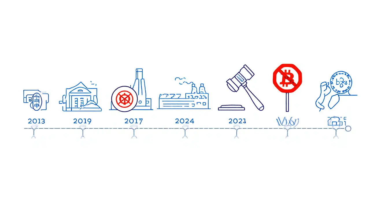 China Crypto Mining Laws & Restrictions 2025