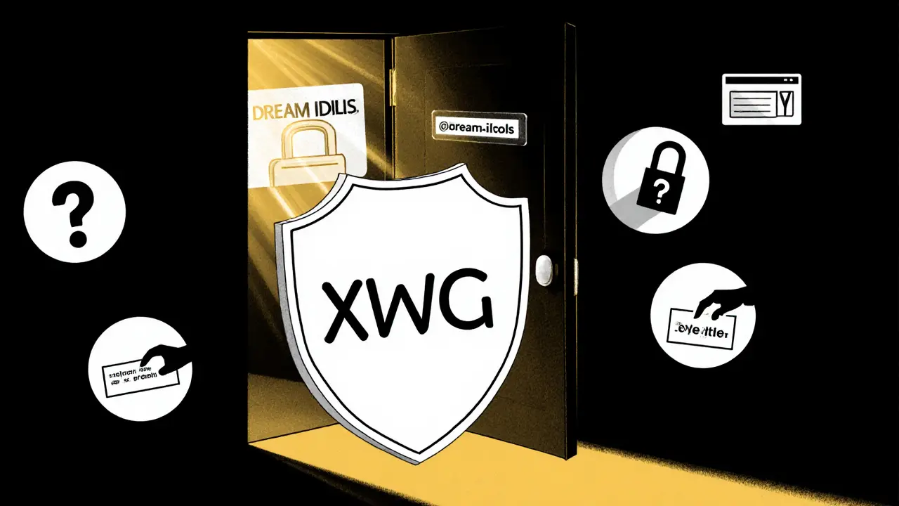 Shield protecting player from scams as a door to Dream Idols opens slightly