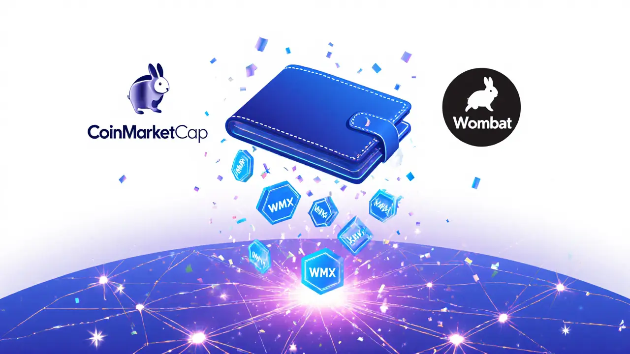 WMX Airdrop: Wombex Finance x CoinMarketCap New Year Celebration Campaign Details