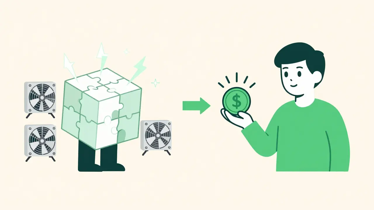 Miner with energy puzzle vs validator with staked coin