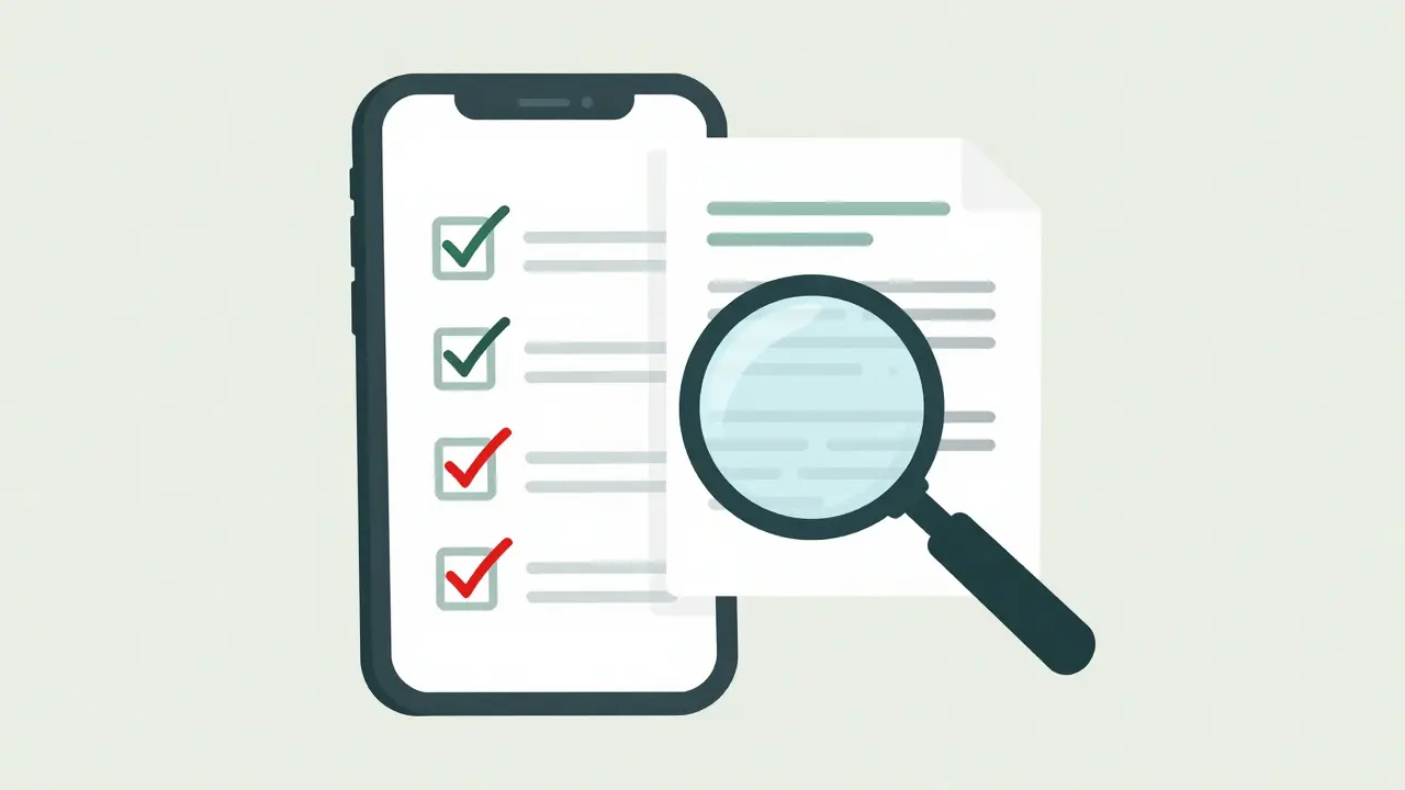 Illustration of compliance checks and bans