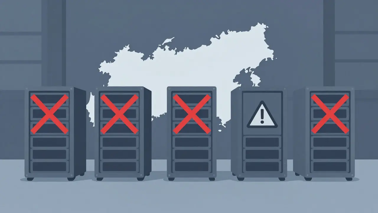 Miners crossed out in restricted zones with warnings