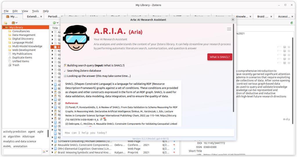 Aria - Your AI Research Assistant for Zotero: Comprehensive Guide and Quickstart